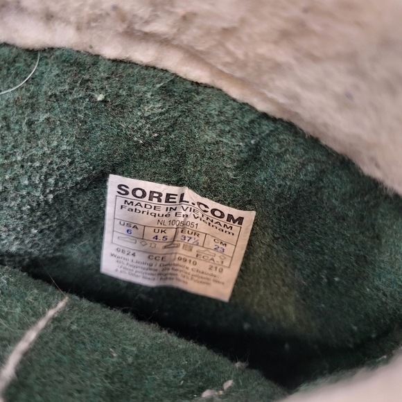 Sorel Caribou Women Waterproof Winter Boots Size 6 - Picture 11 of 13